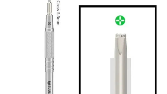 2UUL Everyday SD04 Convex Cross 2.5mm Screwdriver