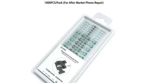 2UUL DA30 Phone Camera Protective Sticker 1000PCS Pack