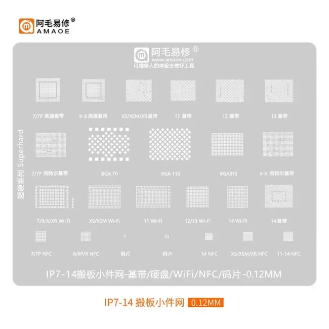 Amaoe Stencil Iphone Nfc