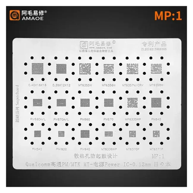 Amaoe Stencil Mp 1