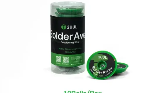 2UUL DW11 SolderAway Desoldering Wick 2015 10Rolls Box
