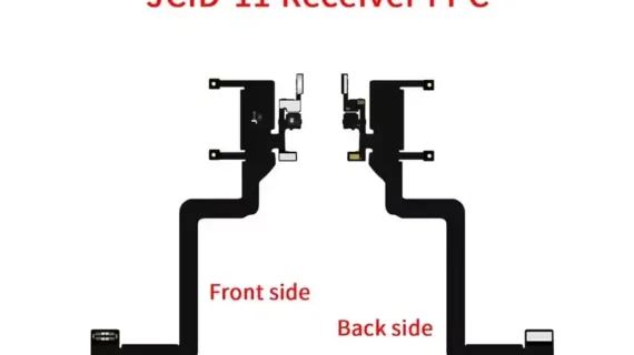 JCID Receiver FPC Test Board Ear Earpiece Speaker Flex Sensor Cable for iPhone 11