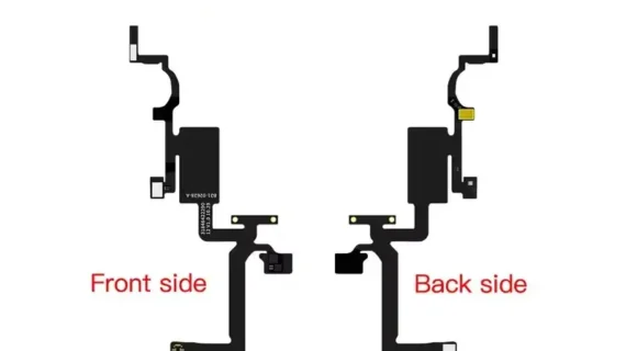 JCID Receiver FPC Test Board Ear Earpiece Speaker Flex Sensor Cable for iPhone 12 / 12P