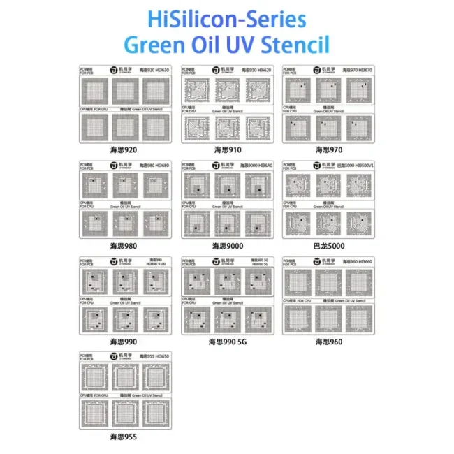 Jtx Gs-01 Hisilicon-series Solder Mask Repair The Green Oil Mesh