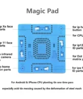 Hong Hai Tong Magico Pad Thermal Mat For Iphone X-11 Face Dot Matrix Repair Lattice Fixed Pad 7-8P Fingerprint Cpu Tin Planting