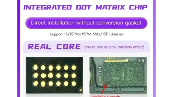 Luban Dot Matrix Face ID Chip For iPhone 15 Series