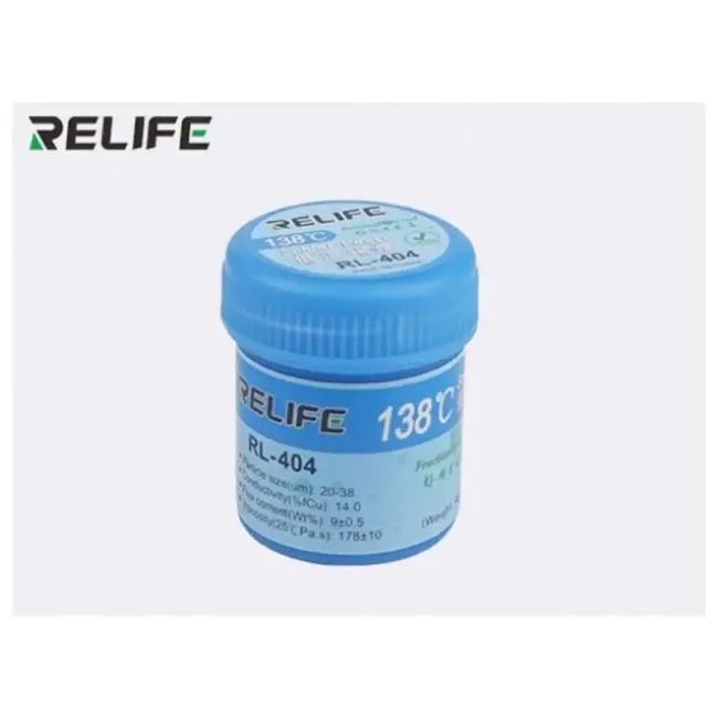 Relife RL-404 Solder PPD Paste 138?C