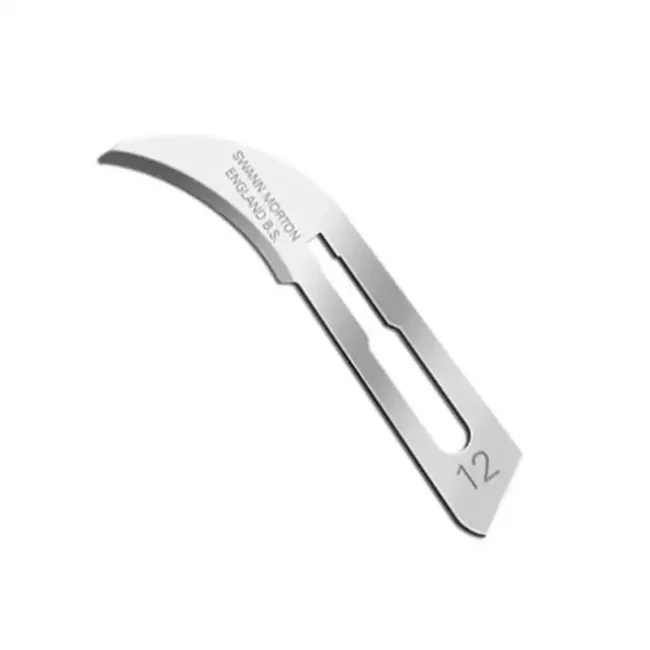 Swann Morton Surgical Scalpel Blade No.12 5pcs Pkt