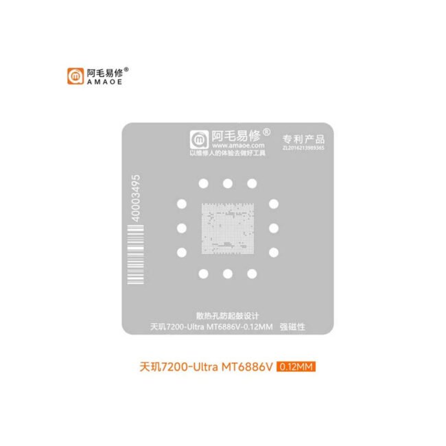 Amaoe Dimensity 7200ultra Mt-6886v Stencil