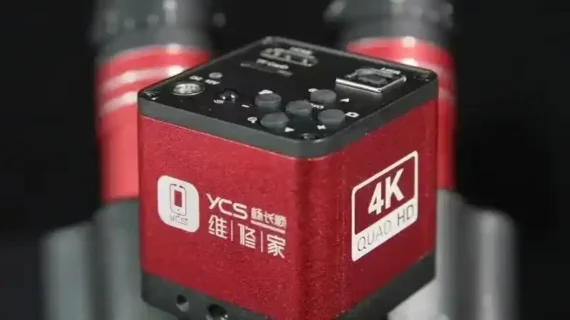 YCS  4K Industry Microscope Square Camera QUAD HD