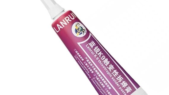 Lanrui K9 Thixotropic Solder Paste For Fingerprint Flying Line/battery Holder/tail Plug Welding Paste