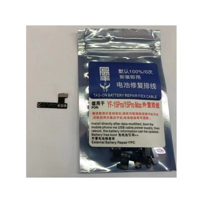FYF Tag-On Battery Repair Flex Cable For iPhone 15 Pro / 15 Pro Max