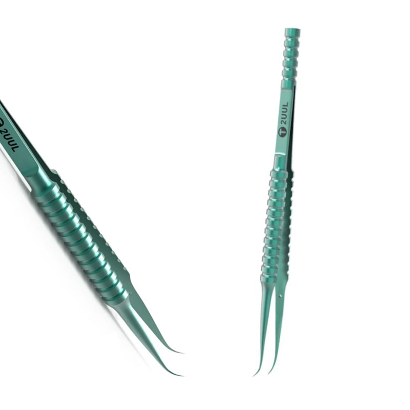 2uul Ti-02 Curved Tweezer