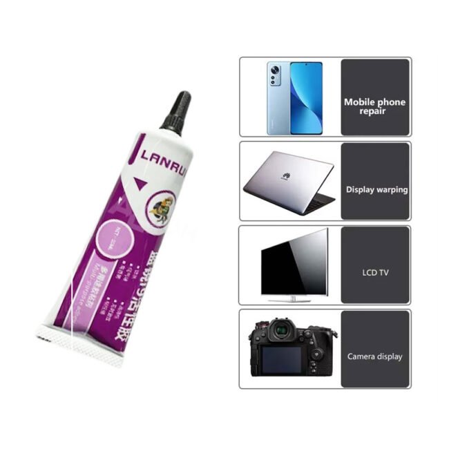 Lanrui I9 Black Glue For Android Frame Housing Bonding Repair