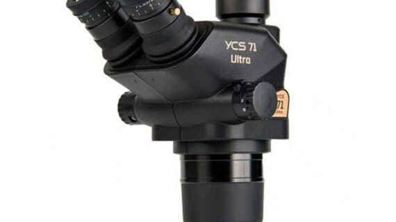 Ycs 71 Ultra Trinocular Microscope Head 0.67x-45x Zoom For Phone Electronic Pcb Repair Microscope Camera Tools