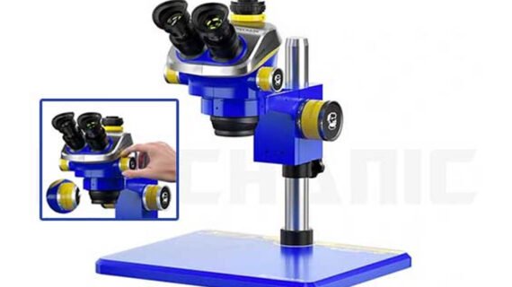 Mechanic Mic3-b11 Microscope With 0.7x Lens (Blue)
