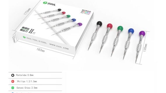 New Version 2uul SD92 Scroo Screwdriver 5pcs Set
