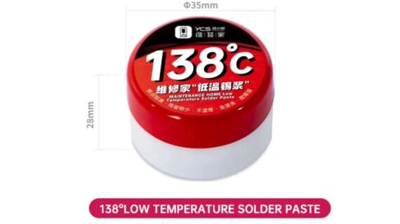 YCS New Solder Paste 138?C For BGA IC CPU PCB SMD Repair Welding Motherboard Reballing Soldering Paste