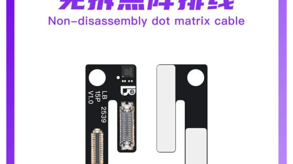 luban non removal face id repair flex cable for iphone 15pro