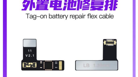 Luban Tag on Battery Repair Flex Cable for iPhone 11