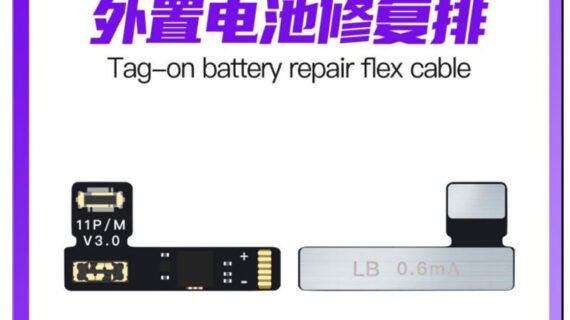 Luban Tag on Battery Repair Flex Cable for iPhone 11pro/ 11pm