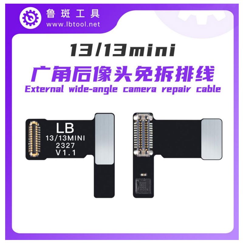 Luban Tag On Camera Non-Removal Repair FPC Flex Cable for iPhone 13/ 13mini