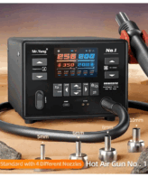 YCS Mr.Yang No.1 Smart Soldering Station Curve Hot Air Gun For Mobile Phone CPU IC BGA SMD Rework Station Repair Tools