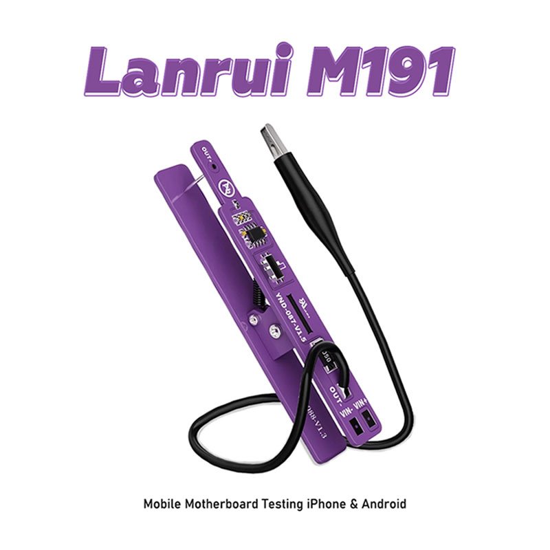 Lanrui M191 Dual Mode Power On Tool Universal Switch Clip for Mobile Motherboard Testing iPhone & Android