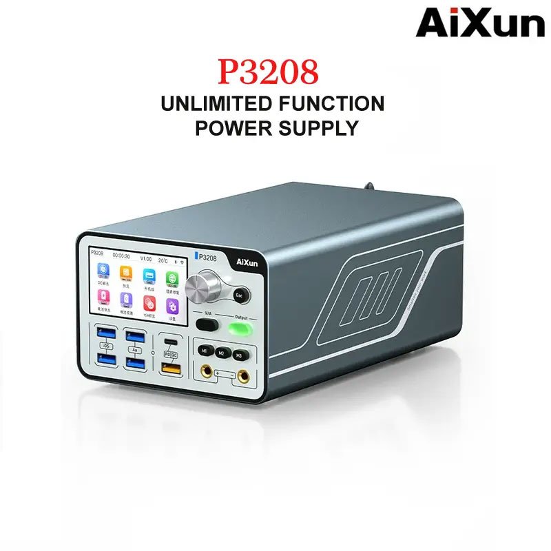 Aixun P3208 Smart Regulated Power Supply 32V/8A One Key Boot Power Box 320W